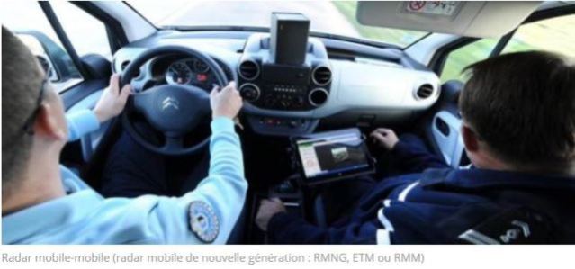 police n’a plus les moyens d’acheter des voitures sauf des radars mobiles