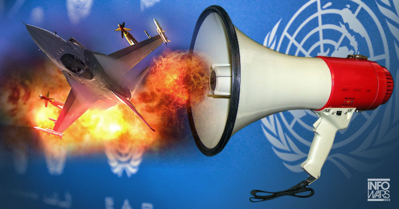 un-megaphone-war