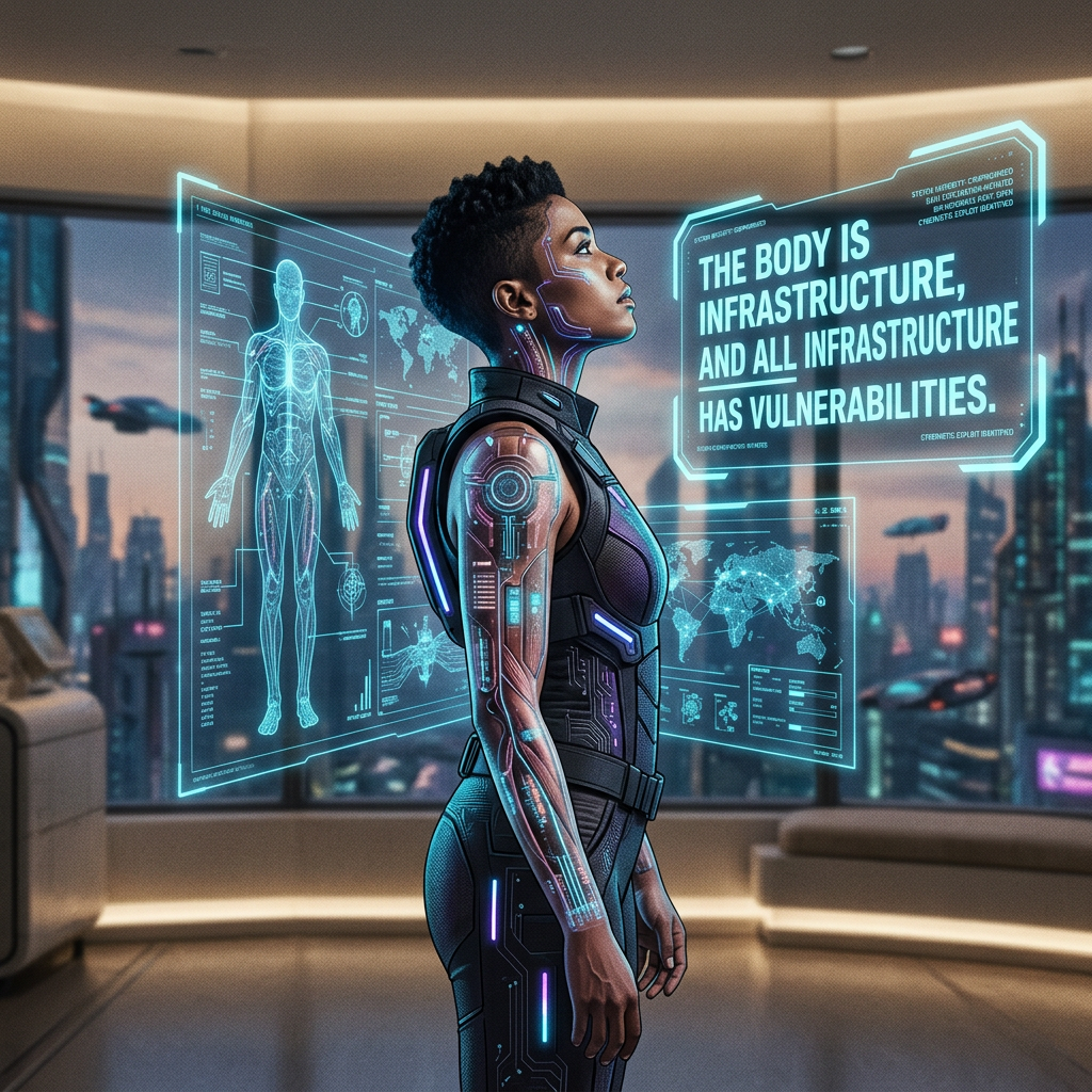 Add quote about exploitable body infrastructure